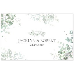 11"x17" Personalized Pad with Eucalyptus Activity design