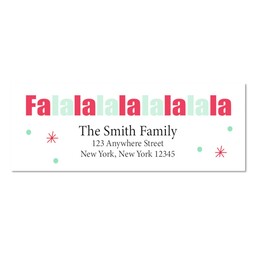 Address Label with Falala design