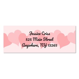 Address Label with Love Evermore design