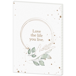 Journal Softcover with Love Life design