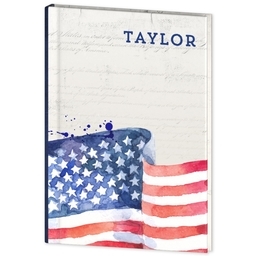Journal Hardcover with Patriotic design