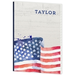 Journal Softcover with Patriotic design