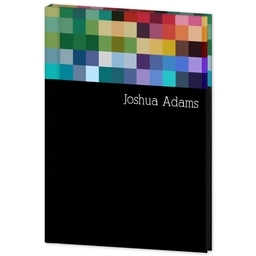 Journal Hardcover with Pixels design