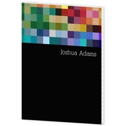 Journal Softcover with Pixels design