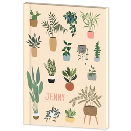 Journal Hardcover with Plant Life design