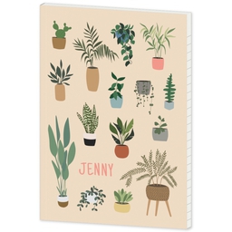 Journal Softcover with Plant Life design