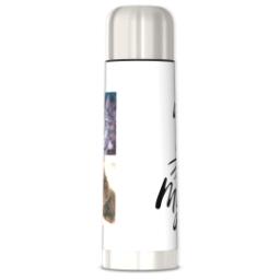 Thumbnail for 25oz Photo Thermos with Big Cat Love design 2