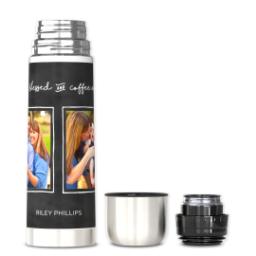 Thumbnail for 25oz Photo Thermos with Coffee Obsessed design 4