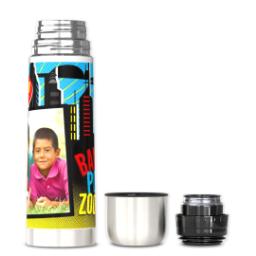 Thumbnail for 25oz Photo Thermos with I Need A Hero design 4