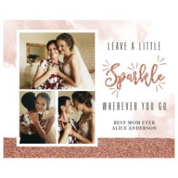 Thumbnail for 25oz Photo Thermos with Leave A Little Sparkle design 5
