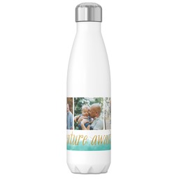 17oz Slim Water Bottle with Adventure Future design