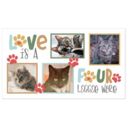 Thumbnail for 32oz Photo Water Bottles with Four Legged Love design 2