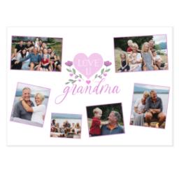 Thumbnail for Custom Water Bottle with Flip Top Lid with Grandma is Loved design 2