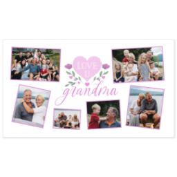 Thumbnail for 32oz Photo Water Bottles with Grandma is Loved design 2