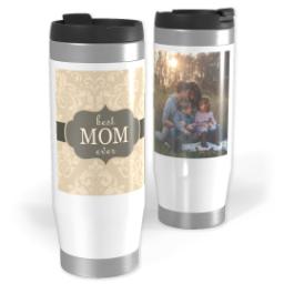 Thumbnail for 14oz Personalized Travel Tumbler with Best Mom Ever design 1