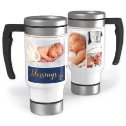 Thumbnail for 14oz Stainless Steel Travel Photo Mug with Blessings design 1