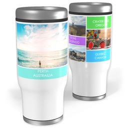 Stainless Steel Tumbler, 14oz with Custom Blank design