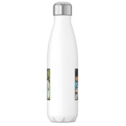 Thumbnail for 17oz Slim Water Bottle with Family Feelings Gold design 2