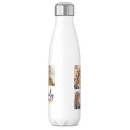 Thumbnail for 17oz Slim Water Bottle with Family Is Love Gold design 2