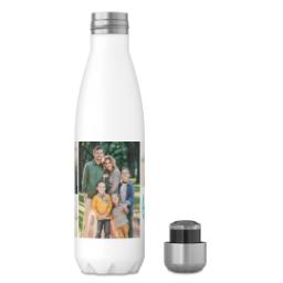 Thumbnail for 17oz Slim Water Bottle with Family Is Love Pink design 4