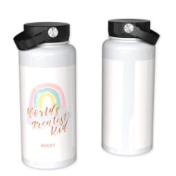 Thumbnail for 32oz Photo Water Bottles with Over the Rainbow design 1