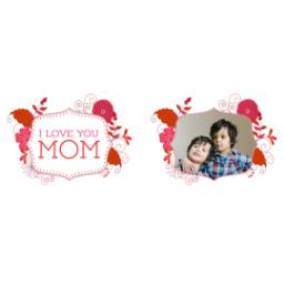 Thumbnail for 14oz Personalized Travel Tumbler with Floral Mom design 2