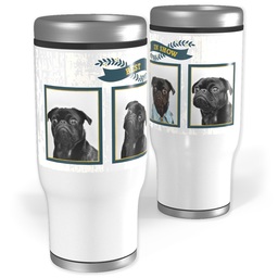 Stainless Steel Tumbler, 14oz with Kennel Club design