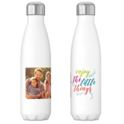 Thumbnail for 17oz Slim Water Bottle with Little Things Multi design 3