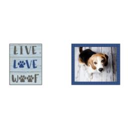 Thumbnail for 14oz Stainless Steel Travel Photo Mug with Live Love Woof design 2