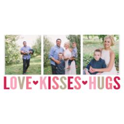 Thumbnail for 14oz Personalized Travel Tumbler with Love Kisses Hugs design 2