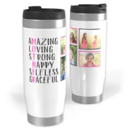Thumbnail for 14oz Personalized Travel Tumbler with Mother design 1
