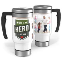 Thumbnail for 14oz Stainless Steel Travel Photo Mug with My Hero design 1