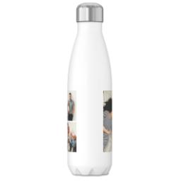 Thumbnail for 17oz Slim Water Bottle with Our Monogram Black design 2