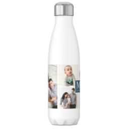 Thumbnail for 17oz Slim Water Bottle with Our Monogram Blue design 1