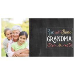 Thumbnail for 14oz Personalized Travel Tumbler with Rise and Shine Grandma design 2