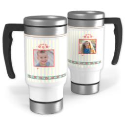 Thumbnail for 14oz Stainless Steel Travel Photo Mug with Romantic design 1
