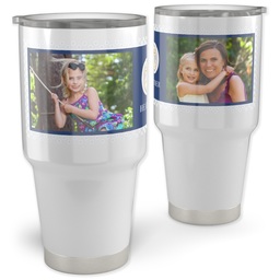 30oz Personalized Travel Tumber with Ship Ahoy! design