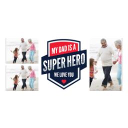 Thumbnail for 14oz Personalized Travel Tumbler with Super Hero Dad design 2