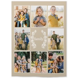 26x36 Indoor/Outdoor Wall Tapestry with Laurel Family design