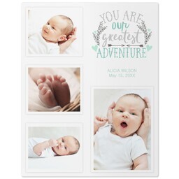 11x14 Metal Photo Wall Decor with Best Adventure design