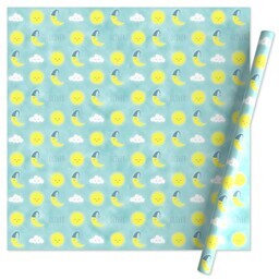 Wrapping Paper - 24x72in sheet with Land Of Nod design