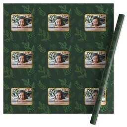 Wrapping Paper - 24x72in sheet with Pine Needles design