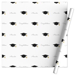 Wrapping Paper - 24x72in sheet with Simple Graduate  design