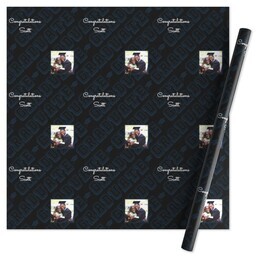 Wrapping Paper - 24x72in sheet with The Graduate design