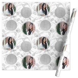 Wrapping Paper - 24x72in sheet with Whimsical Gray design